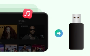 Apple Music-Songs auf USB-Stick übertragen