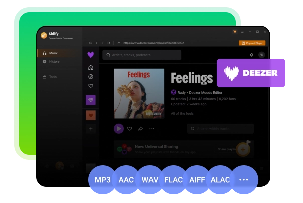 Deezer MP3, FLAC Download