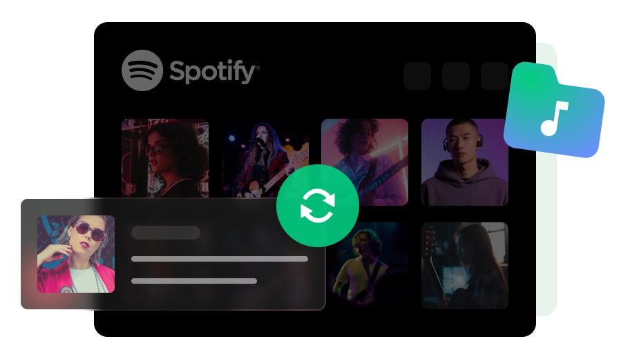 Screenshot der Spotify Music Converter Oberfläche