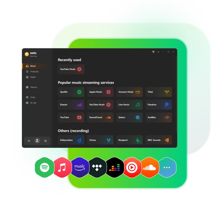 Sidify All in One - Der Beste Streaming Music Converter
