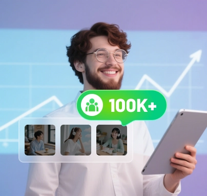 Weltweit über 100.000 Nutzer