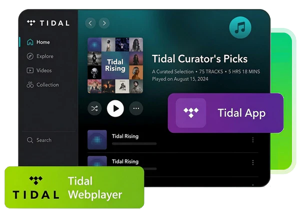 Webplayer und App-Unterstützung