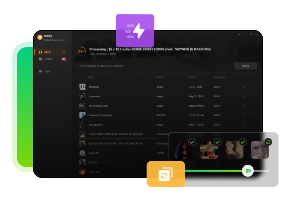 YouTube Music Playlists auf einmal herunterladen