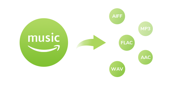 Musik in MP3/WAV/AAC/FLAC/AIFF/ALAC konvertieren