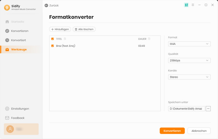 Format bearbeiten