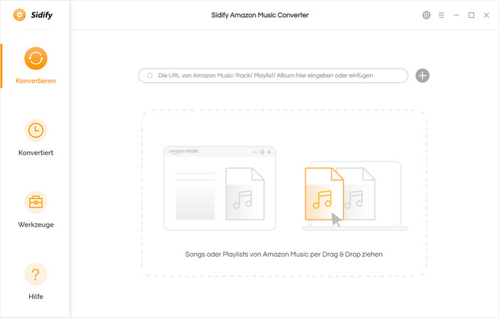 Hauptbildschirm von Amazon VIdeo Downloader