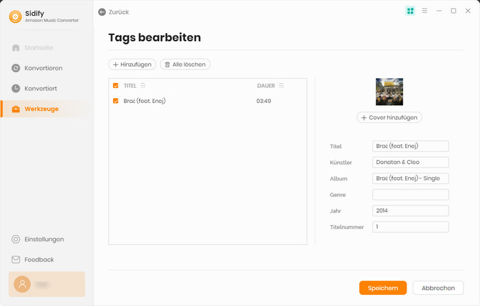 ID3-Tags bearbeiten
