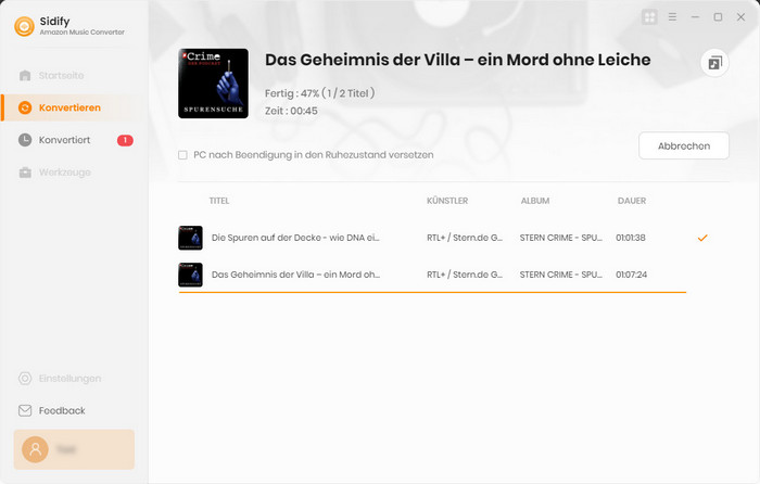 Amazon Musik konvertieren