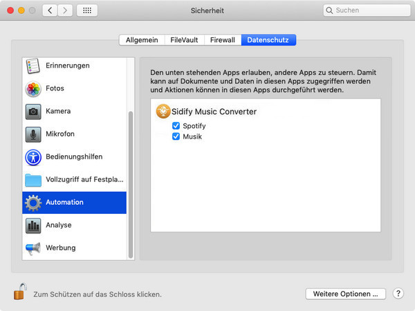 Automation von Spotify