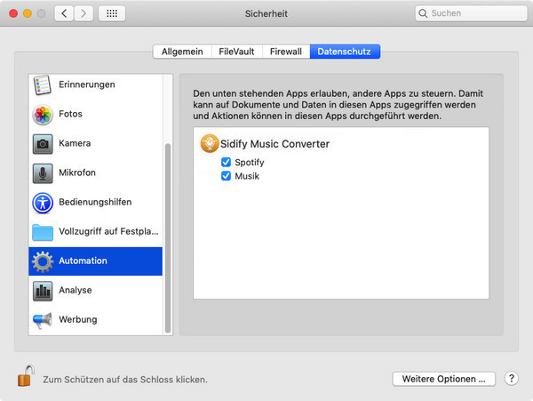 Automation von Spotify