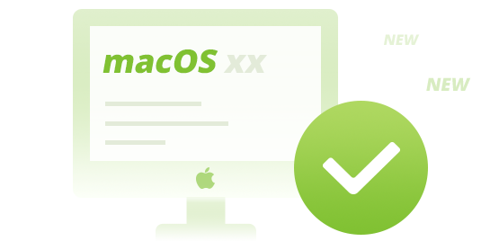 Volle Kompatibilität mit macOS