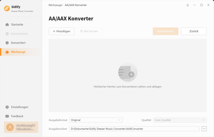 Audible Hörbücher in MP3 umwandeln