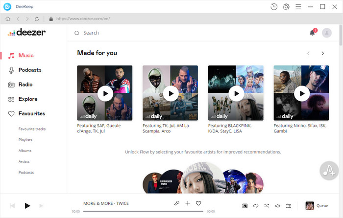 Wie Kann Ich Von Deezer Musik Runterladen [Offiziell] Deezer Music Converter für Windows | Sidify