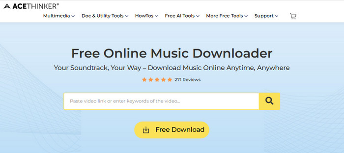 ACETHINKER Free Online Music Downloader