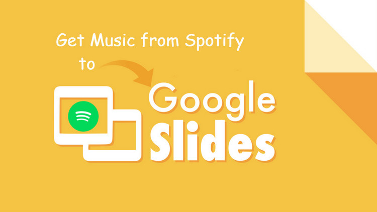 Spotify Music zu slide hinzufuegen