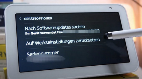 Alexa-Gerät zurücksetzen