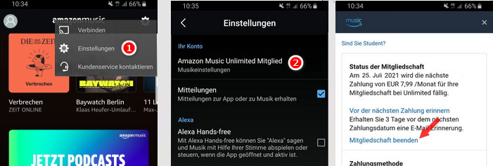 Amazon Music Unlimited Mitglied