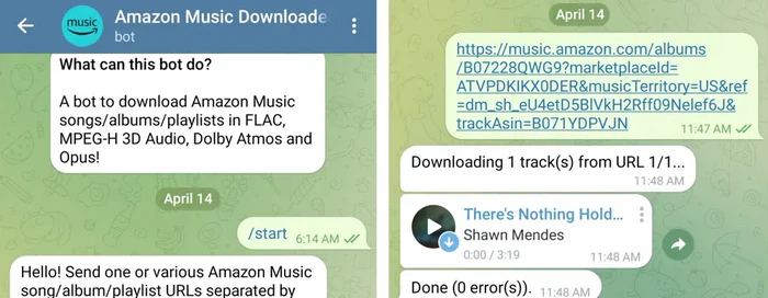 Amazon Music Downloader Bot