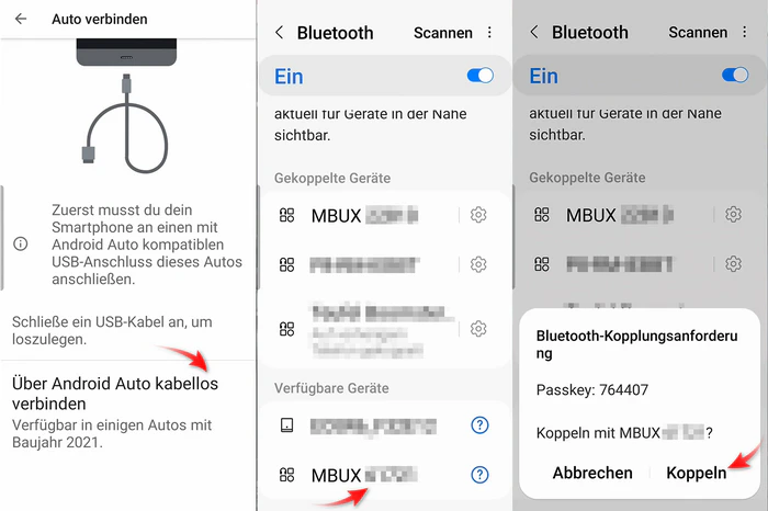 Amazon Music auf Android Auto kabellos nutzen
