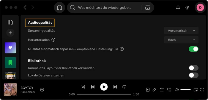Audioqualität auf dem Mac optimieren