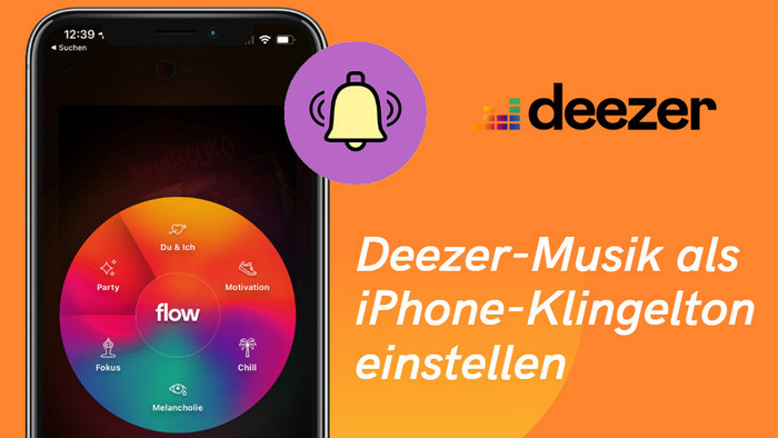 Deezer-Musik als iPhone-Klingelton einstellen