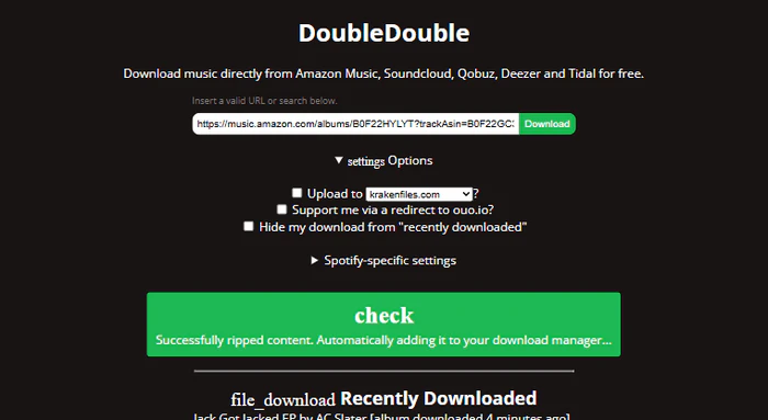 DoubleDouble Amazon Music Downloader