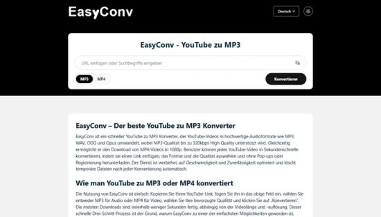 EasyConv YouTube Downloader
