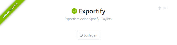 Exportify