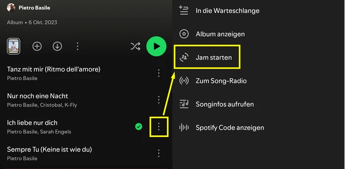 Spotify Jam-Funktion