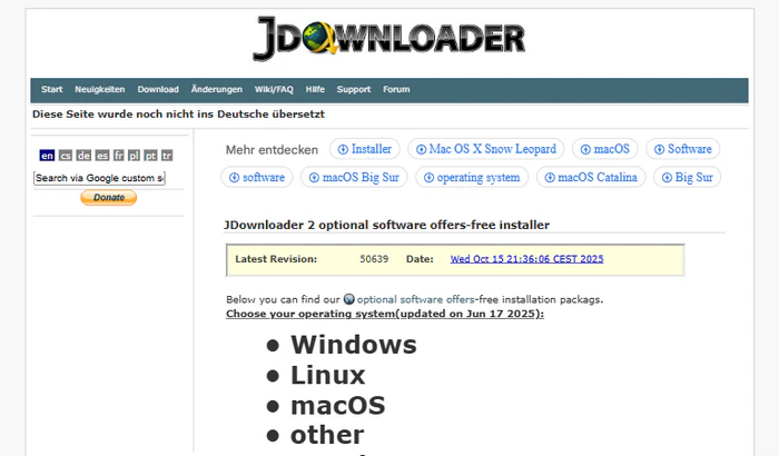 JDownloader 2