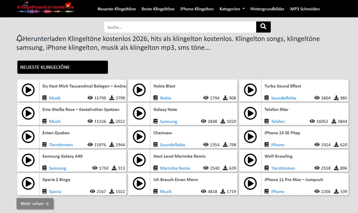klingeltonekostenlos.de
