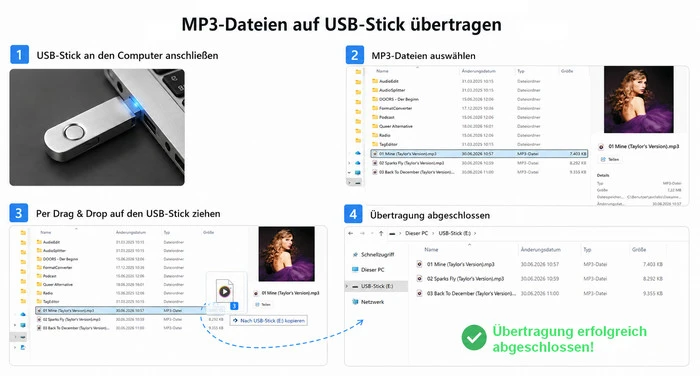 Apple Music als MP3 übertragen