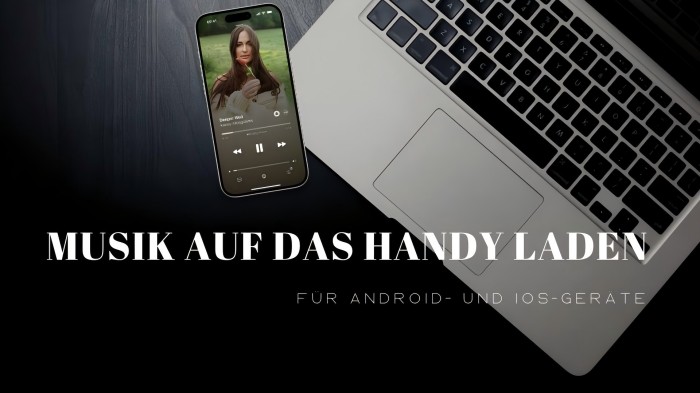 Musik auf Handy Speichern
