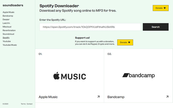 Soundloader Spotify Downloader