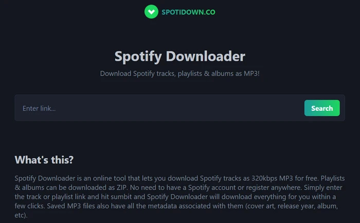 Spotidown