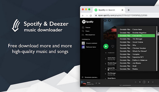 Spotify™ & Deezer™ Music Downloader