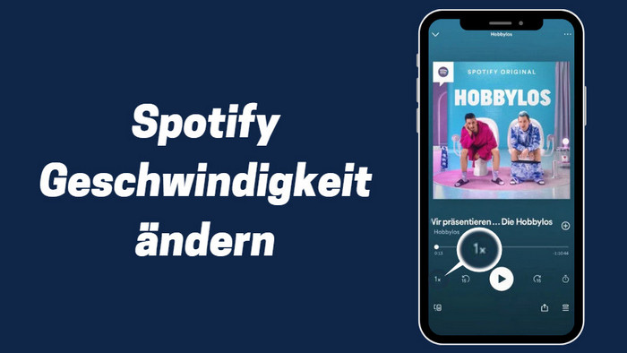 Spotify Geschwindigkeit ändern