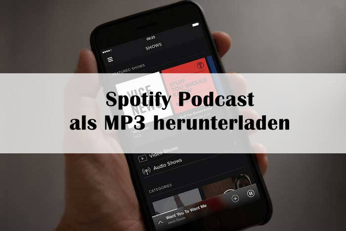 Spotify Podcasts als MP3