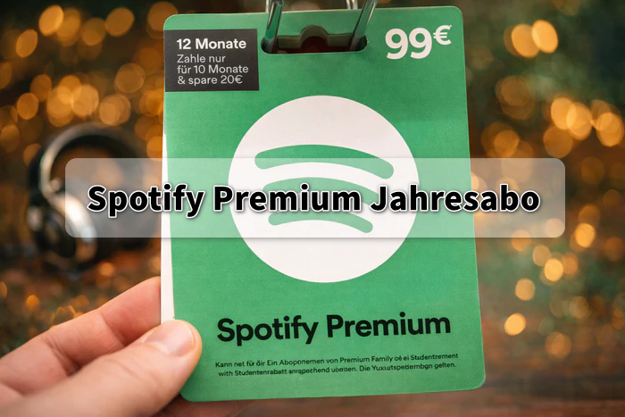 Spotify Premium Jahresabo