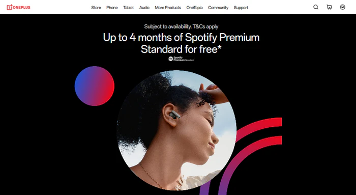Spotify Premium gratis über OnePlus Red Cable Club erhalten