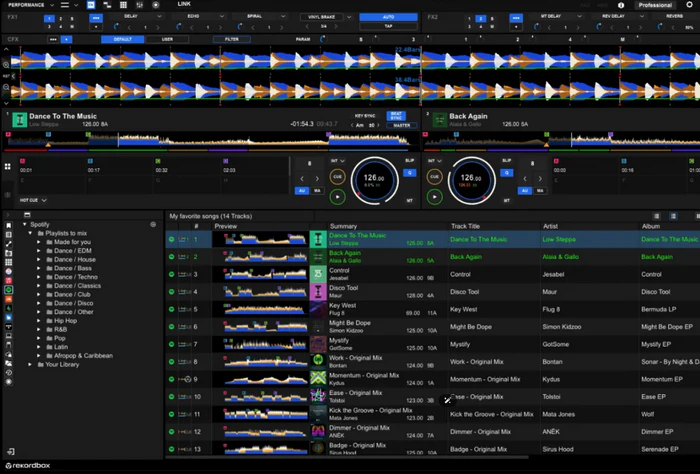 Rekordbox Spotify