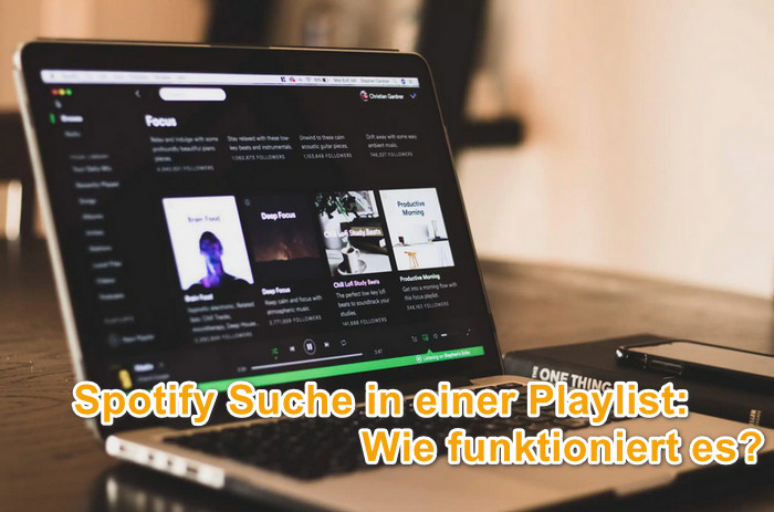 Spotify Songs in einer Playlist suchen