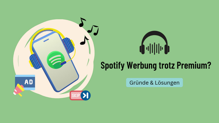 Werbung trotz Spotify Premium erhalten