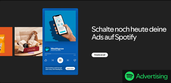 Spotify Werbung