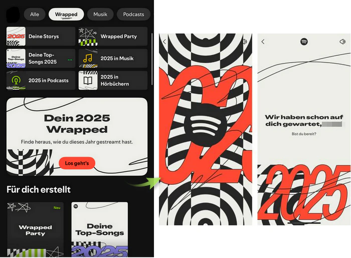 Spotify Wrapped 2025 finden