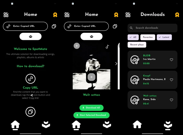 SpotMate: Song Downloader