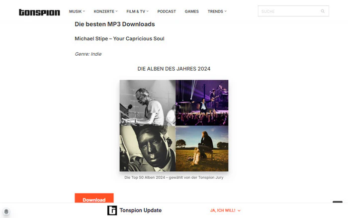 Tonspion MP3 Downloads