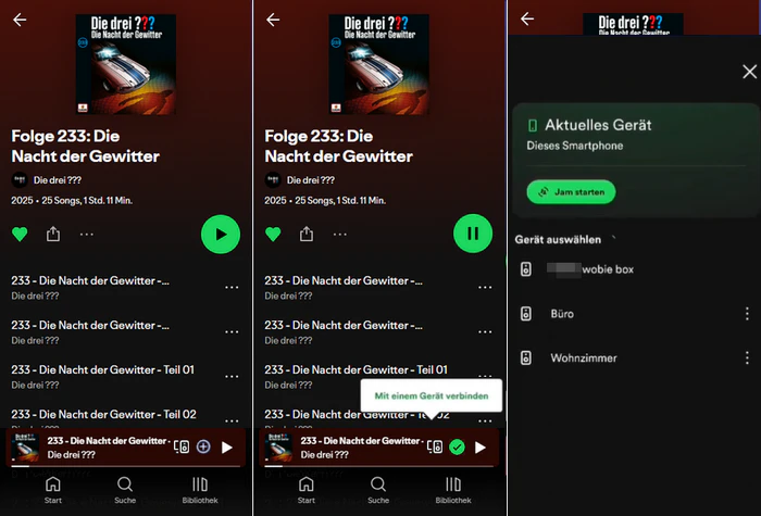 Wobie Box mit Spotify verbinden