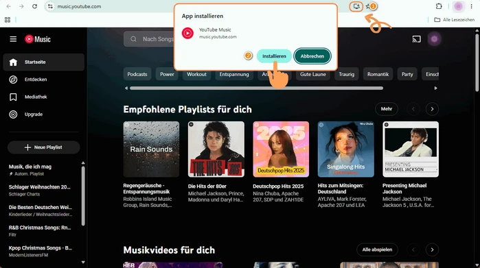 YouTube Music App herunterladen