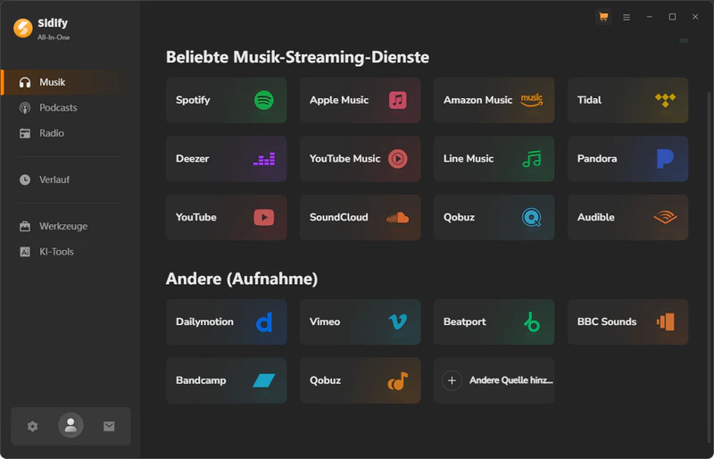 SoundCloud Playlists mit Sidify auf PC herunterladen